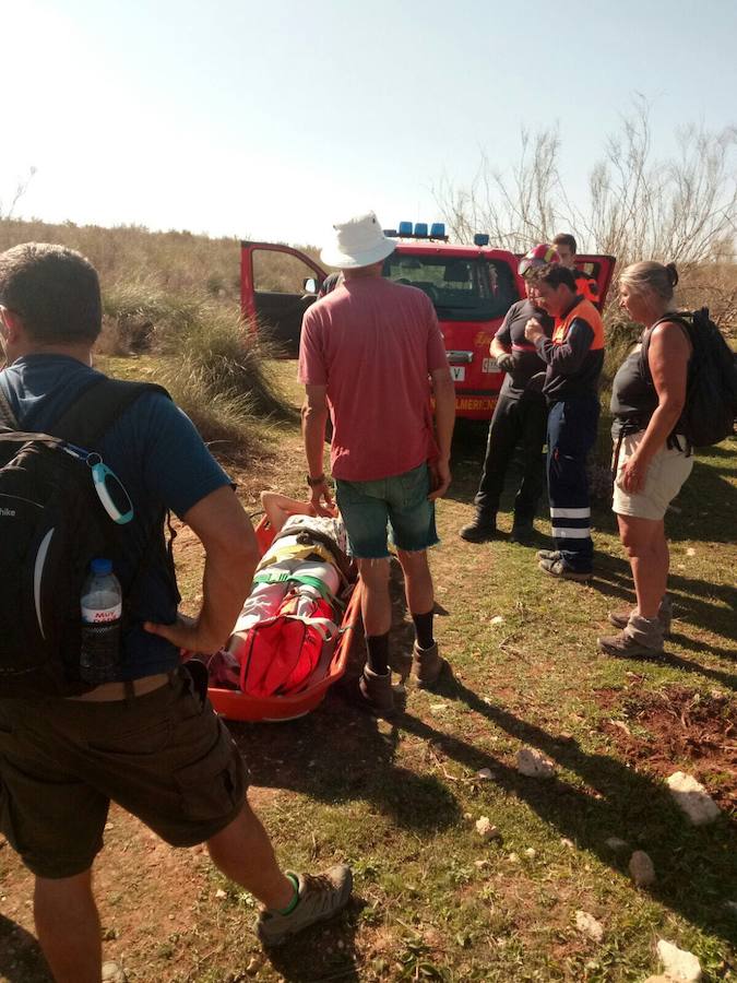 Rescatan a una mujer británica herida mientras hacía senderismo