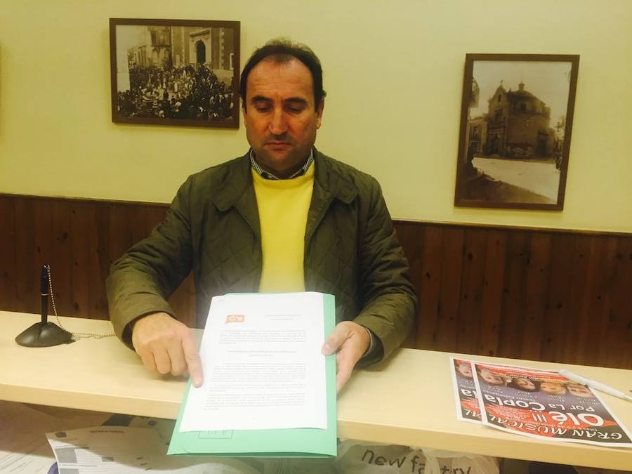 Indalecio Modesto sigue siendo concejal de Ciudadanos en Cuevas del Almanzora