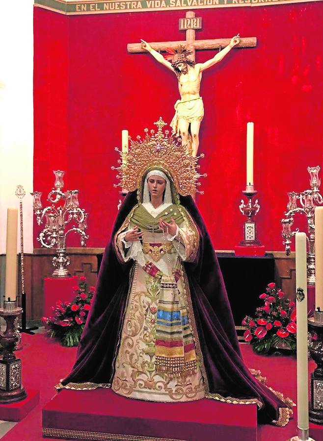 El Paso Morao de Cuevas ya tiene a su Virgen de la Estrella