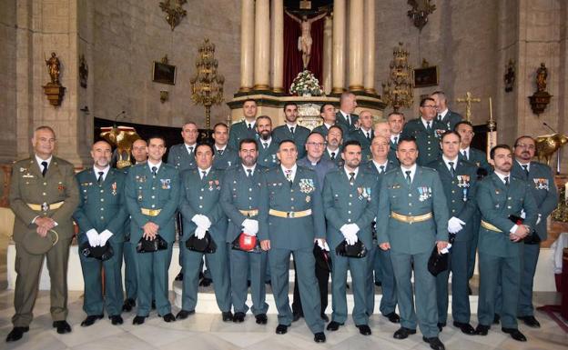 La Guardia Civil de Loja celebra su día recordando a los agentes de Cataluña
