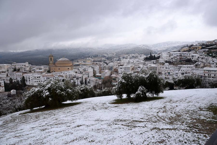 El Poniente se tiñe de blanco 