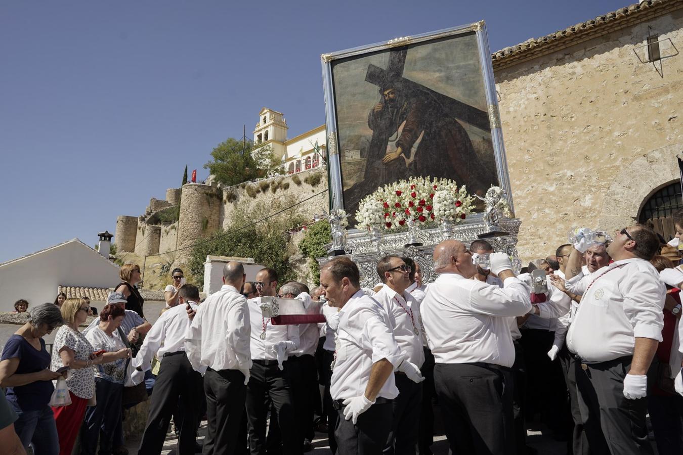 La devoción y costumbre en torno a este lienzo religioso concentra en Moclín a numerosos visitantes en una de las romerías más antiguas y multitudinarias de Andalucía
