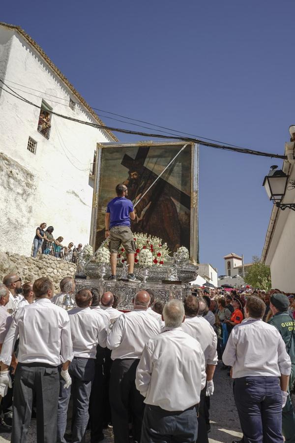 La devoción y costumbre en torno a este lienzo religioso concentra en Moclín a numerosos visitantes en una de las romerías más antiguas y multitudinarias de Andalucía