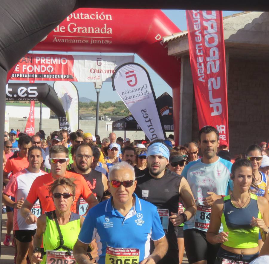 En la penúltima carrera del circuito provincial se han impuesto Cesáreo Ceballos -del Todo Suma- y Mª Dolores Arias -del Bikila-