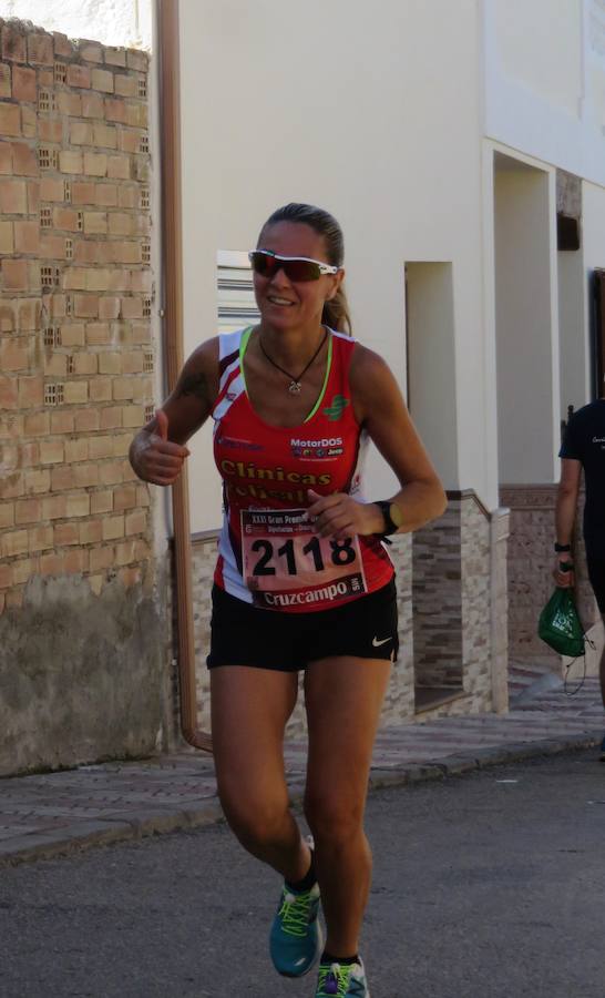 En la penúltima carrera del circuito provincial se han impuesto Cesáreo Ceballos -del Todo Suma- y Mª Dolores Arias -del Bikila-