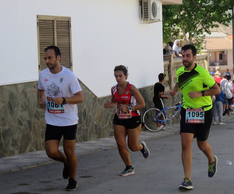 En la penúltima carrera del circuito provincial se han impuesto Cesáreo Ceballos -del Todo Suma- y Mª Dolores Arias -del Bikila-