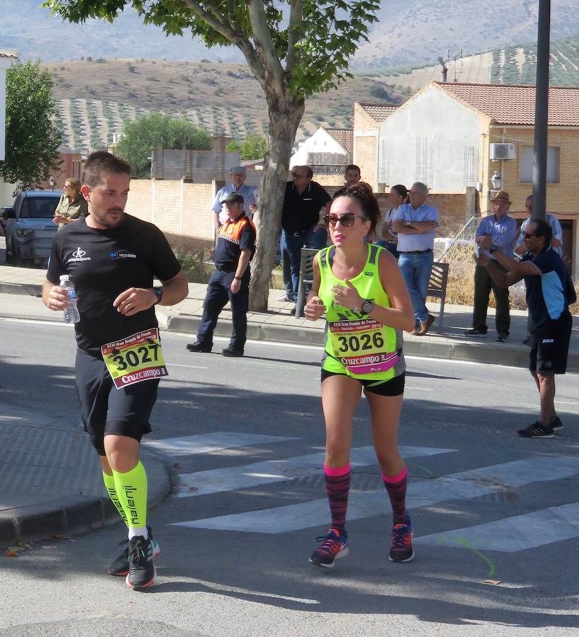 En la penúltima carrera del circuito provincial se han impuesto Cesáreo Ceballos -del Todo Suma- y Mª Dolores Arias -del Bikila-