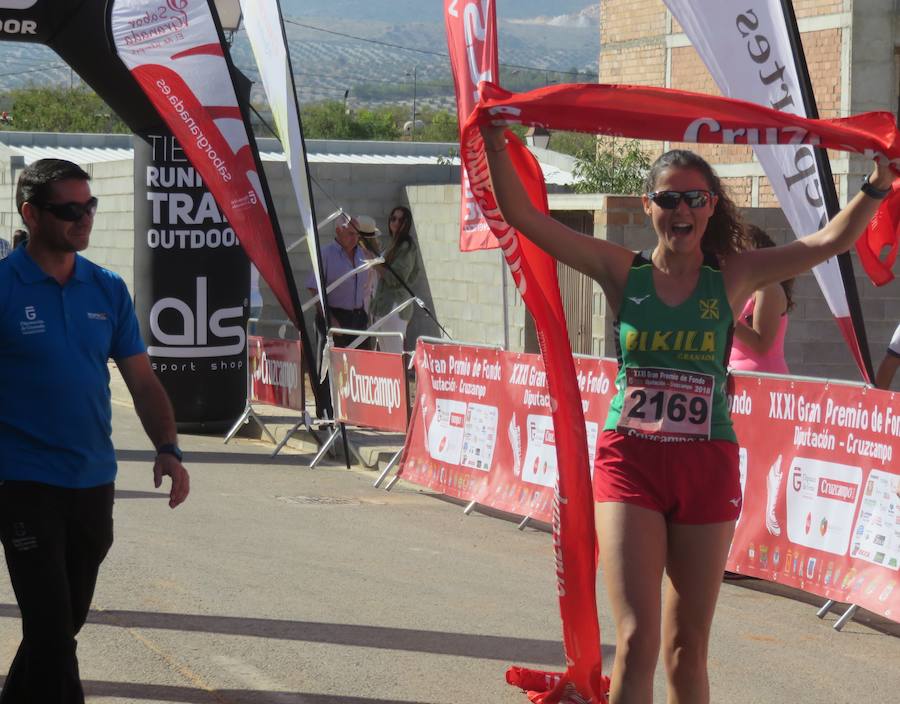 En la penúltima carrera del circuito provincial se han impuesto Cesáreo Ceballos -del Todo Suma- y Mª Dolores Arias -del Bikila-