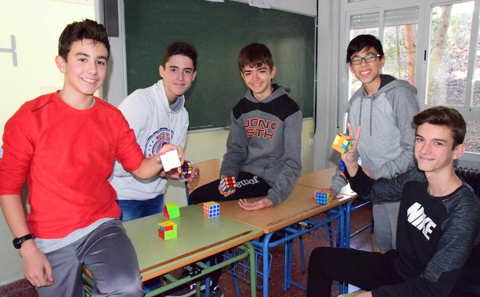 Álvaro, Curro, Abel, Adrián y Ángel participan en la final del próximo fin de semana. 