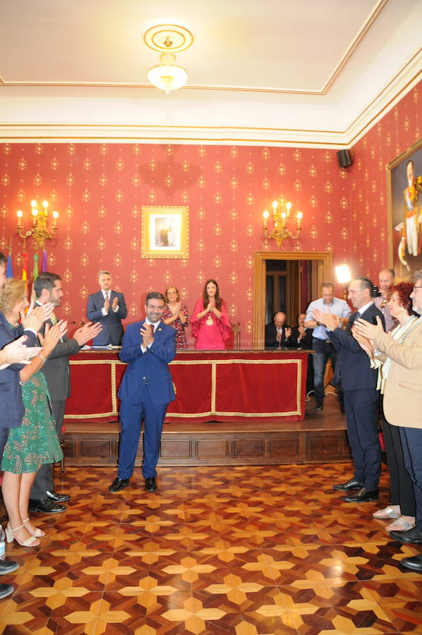 oaquín Camacho inicia su tercer mandato como alcalde de Loja. 
