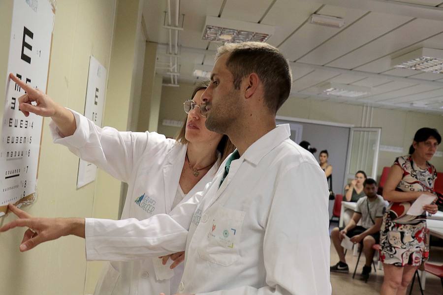 Fotos: &#039;Ver para Crecer&#039; mejora la visión de personas en situación de vulnerabilidad en Loja