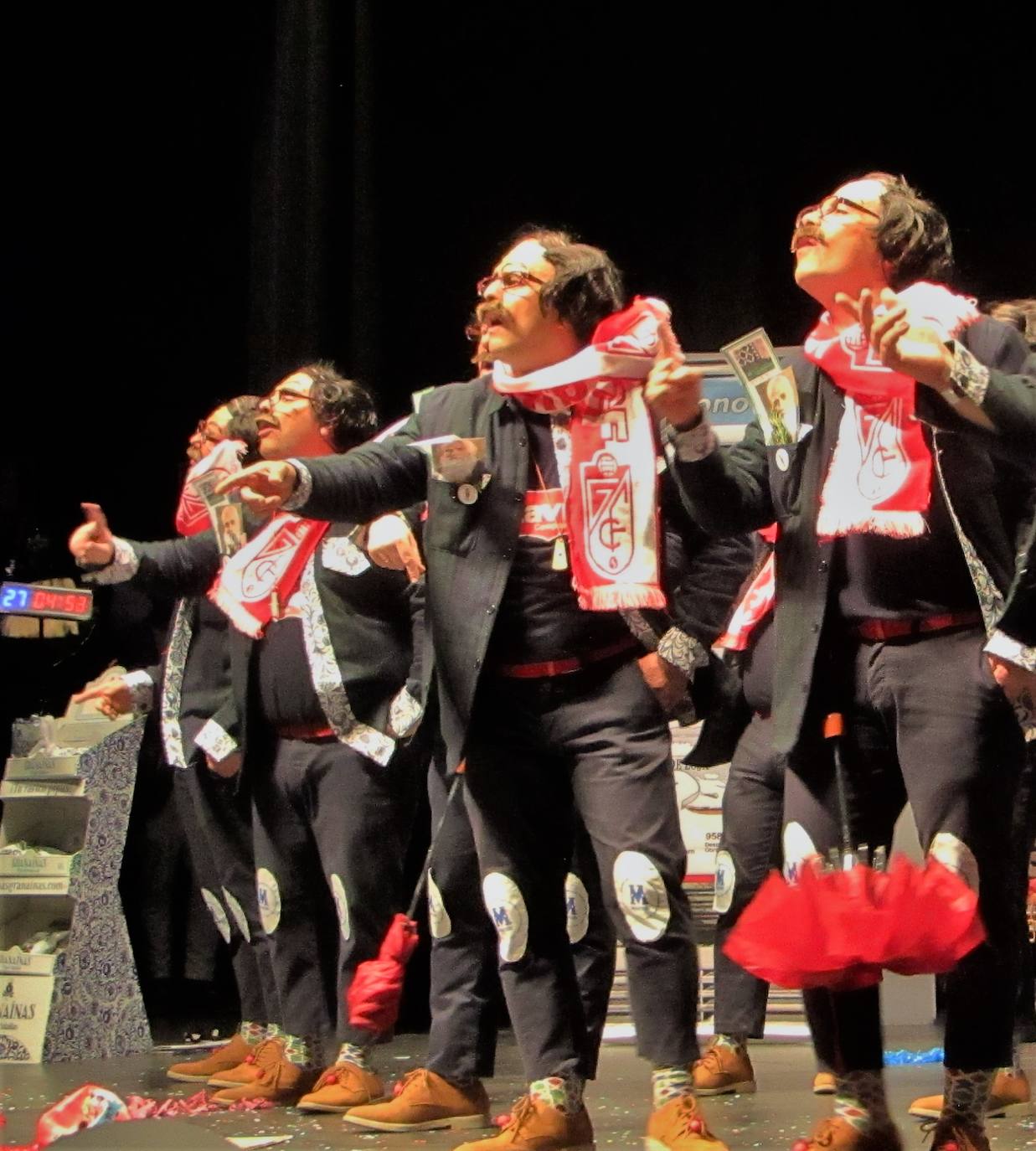 Fotos: La Final del Concurso de Agrupaciones de Carnaval de Loja, en imágenes