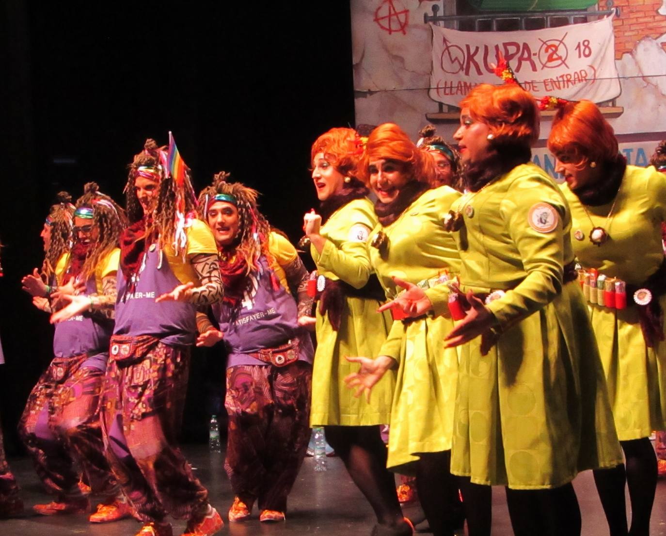 Fotos: La Final del Concurso de Agrupaciones de Carnaval de Loja, en imágenes
