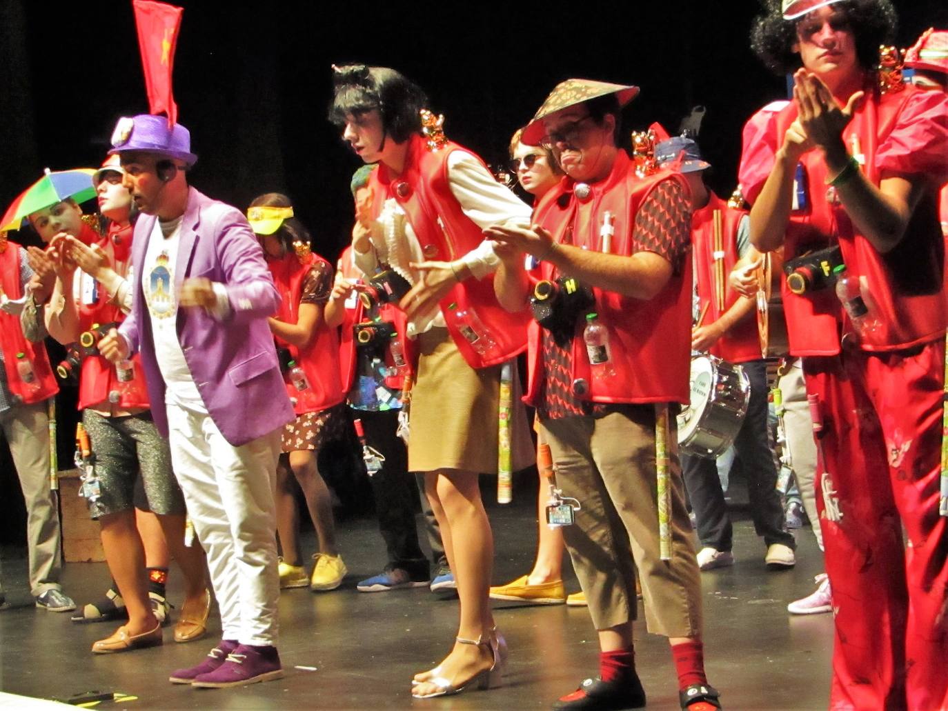 Fotos: La Final del Concurso de Agrupaciones de Carnaval de Loja, en imágenes