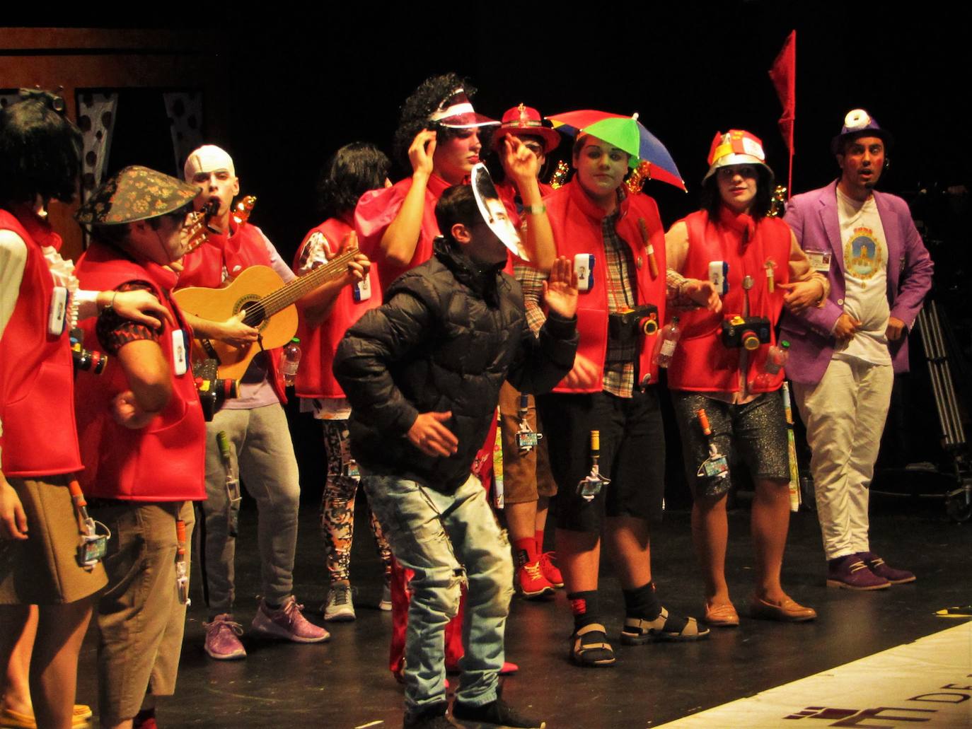 Fotos: La Final del Concurso de Agrupaciones de Carnaval de Loja, en imágenes