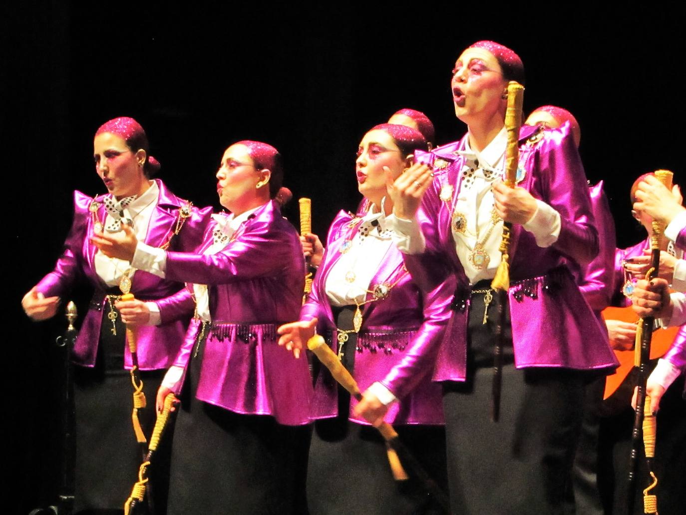 Fotos: La Final del Concurso de Agrupaciones de Carnaval de Loja, en imágenes