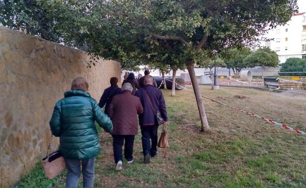 Las obras de la red de pluviales de Playa Serena no estarán listas para Semana Santa