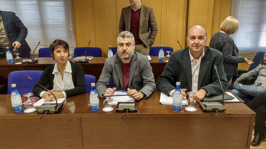 Concejales de IU Roquetas. 