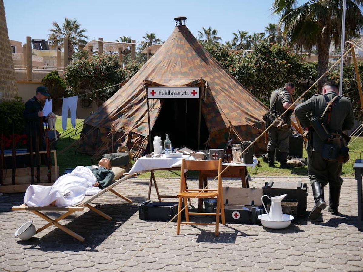 Dentro del II Encuentro con la Historia centrado en la Segunda Guerra Mundial, este sábado y domingo se llevaron a cabo unas recreaciones de unas de las batallas del Desembarco de Normandía, ante la presencia de cientos de espectadores.