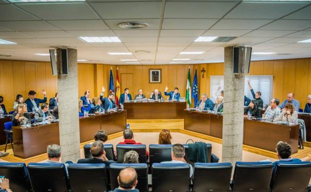 Imagen del Pleno de la semana pasada.