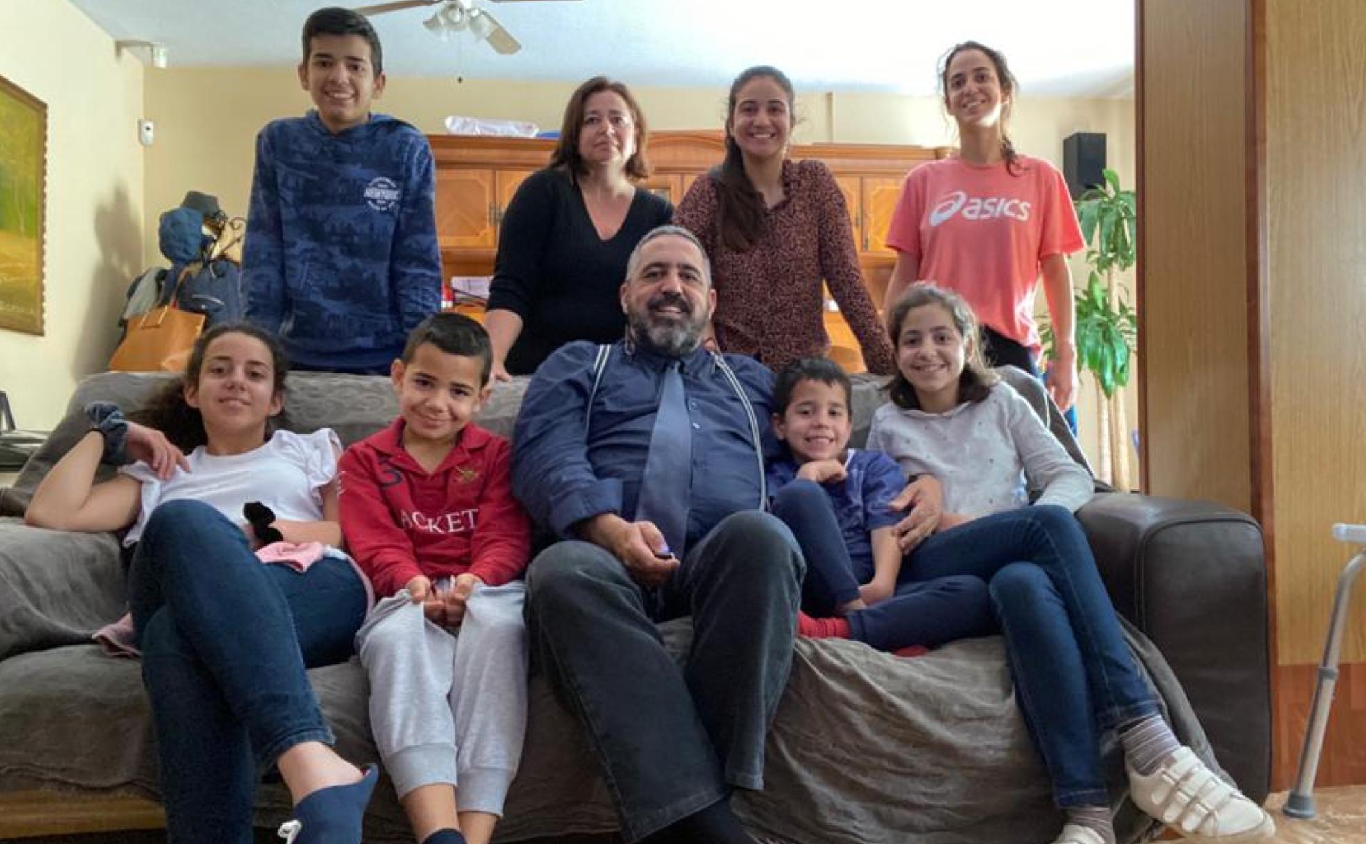 Coronavirus en Almería | Los Quintana Martín: Confinados con nuestros ocho hijos