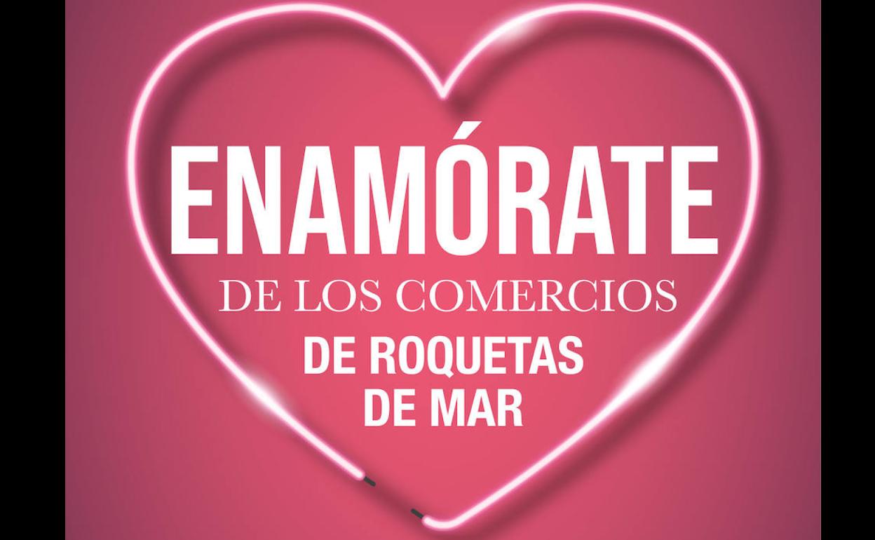 Roquetas invita a 'enamorarse' de sus comercios locales por San Valentín