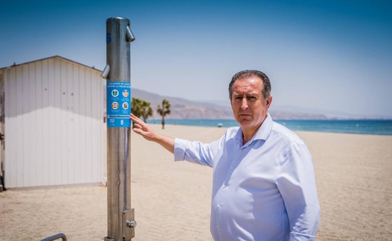 Francisco Barrionuevo, concejal de Turismo y Playas de Roquetas. 