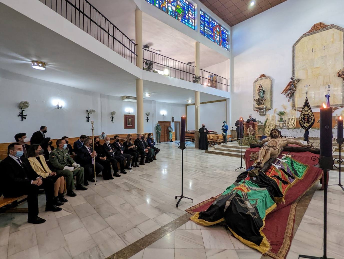 Fotos: La Legión vela al Cristo de la Buena Muerte de Roquetas