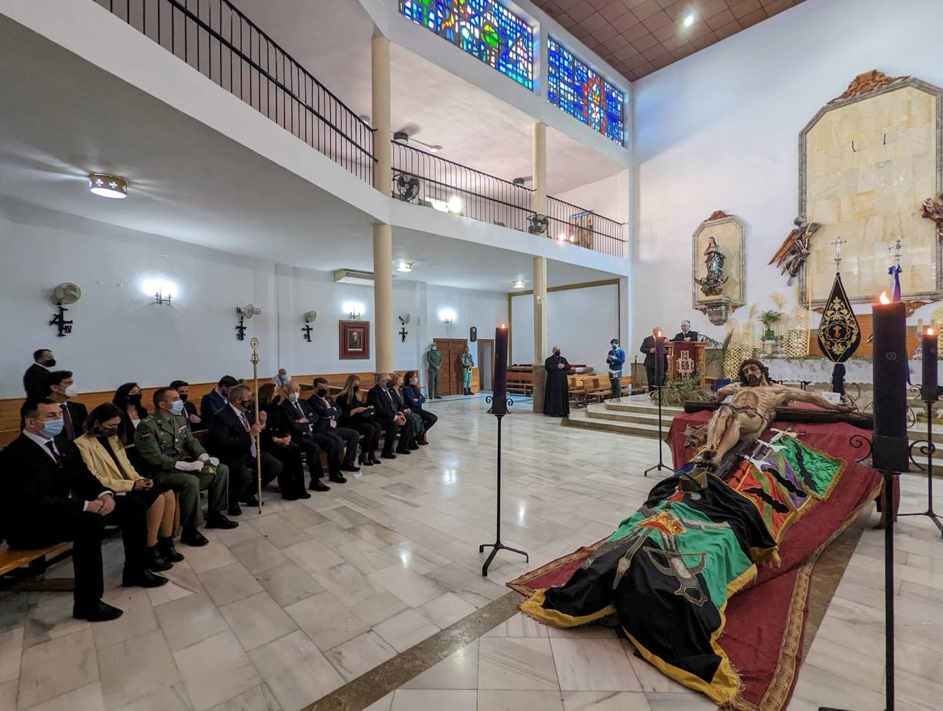 Fotos: La Legión vela al Cristo de la Buena Muerte de Roquetas