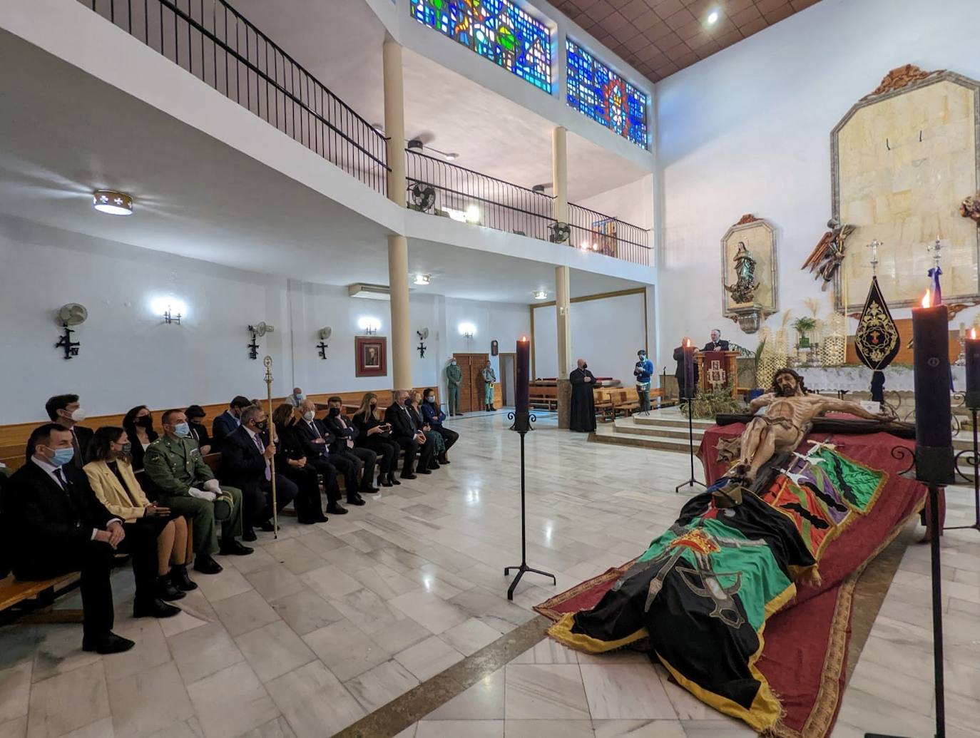 Fotos: La Legión vela al Cristo de la Buena Muerte de Roquetas