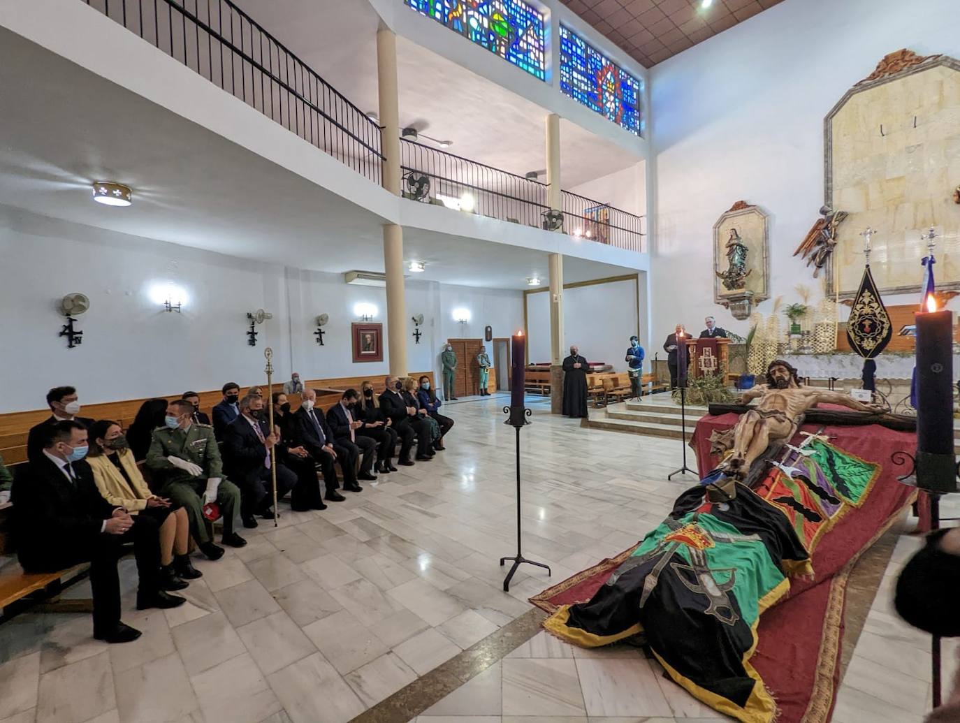 Fotos: La Legión vela al Cristo de la Buena Muerte de Roquetas