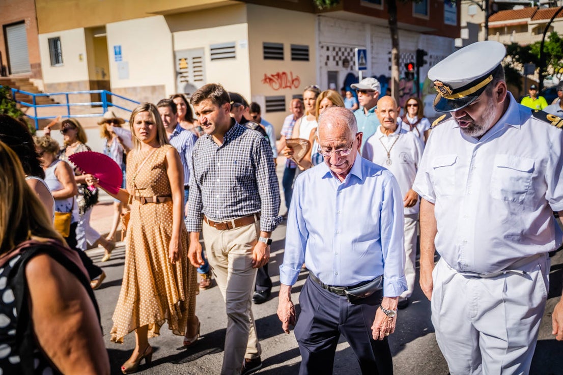 Fotos: Aguadulce lleva a la mar a su patrona
