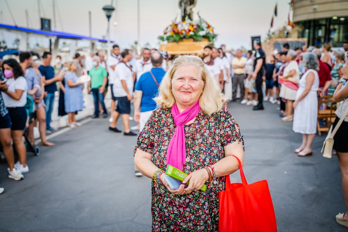 Fotos: Aguadulce lleva a la mar a su patrona