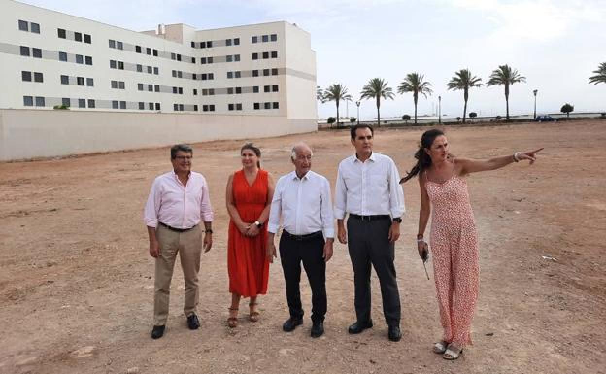 José Antonio Nieto, consejero de Justicia, Administración Local y Función Pública, ayer en Roquetas de Mar. 