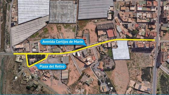 Nuevas restricciones de tráfico en Cortijos de Marín desde este lunes