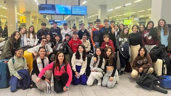 Alumnado del IES Mar Mediterráneo inicia un intercambio en Países Bajos