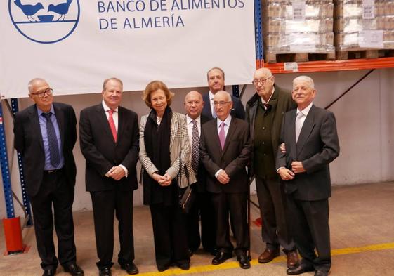 La iniciativa surgió en la visita de la reina Sofía al Banco de Alimentos.