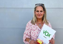 Alejandra Ceballos encabezará la candidatura de Vox en Vícar