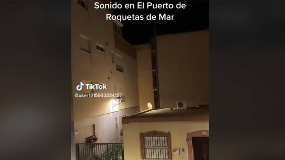El vídeo fake con un aterrador sonido en el Puerto de Roquetas