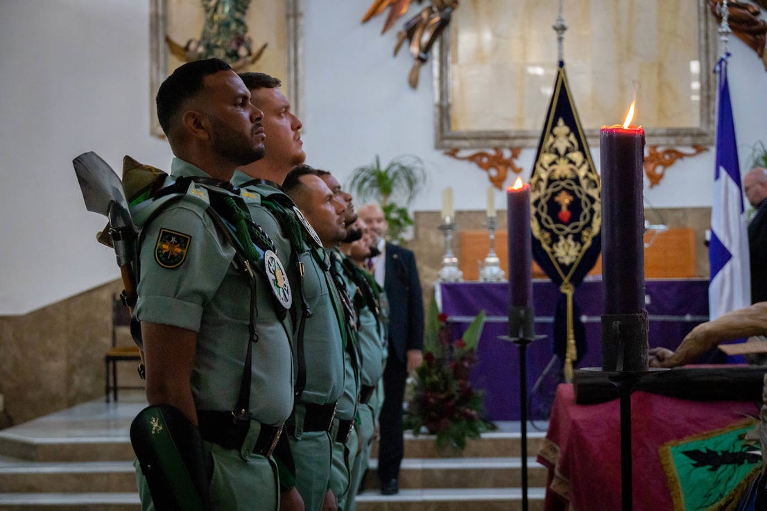 Así fue la Guardia de La Legión al Cristo de la Buena Muerte