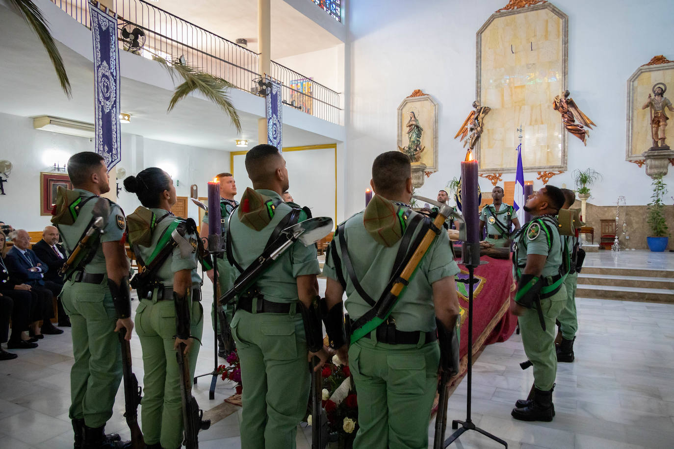Así fue la Guardia de La Legión al Cristo de la Buena Muerte