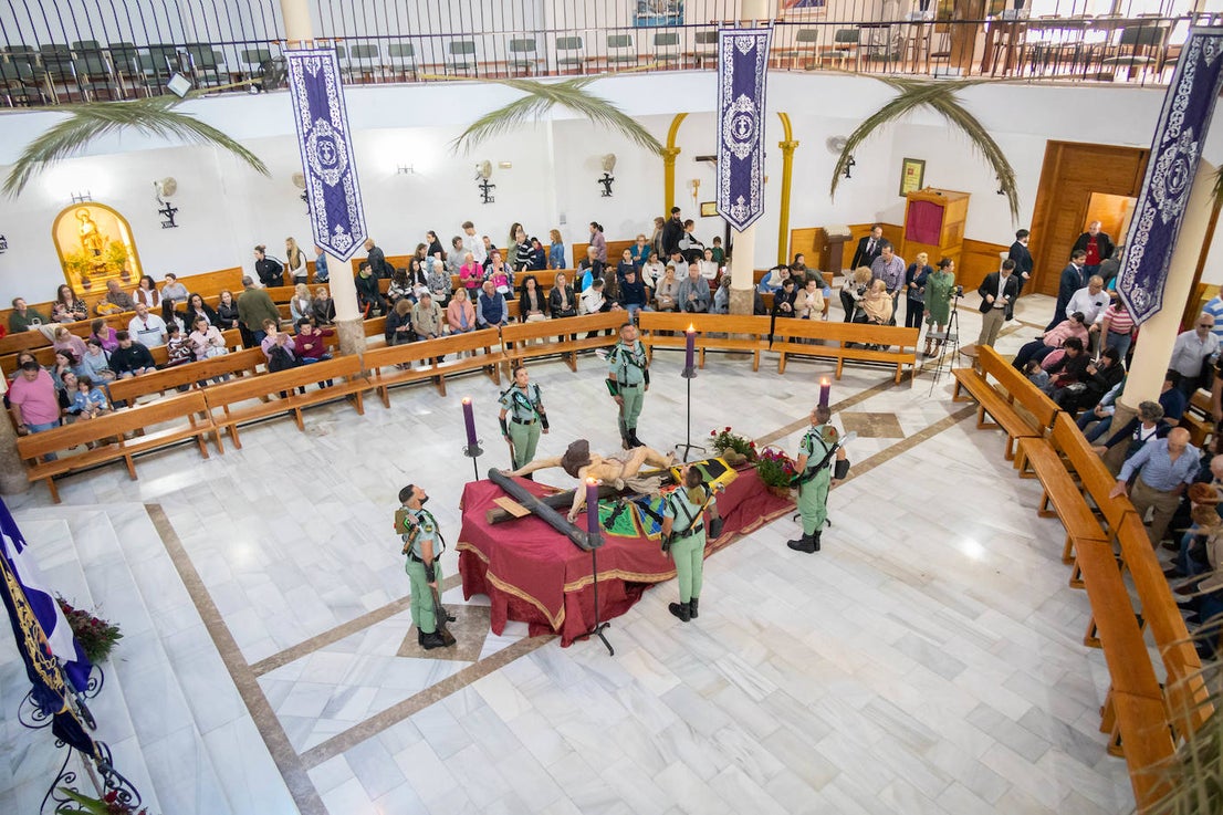 Así fue la Guardia de La Legión al Cristo de la Buena Muerte