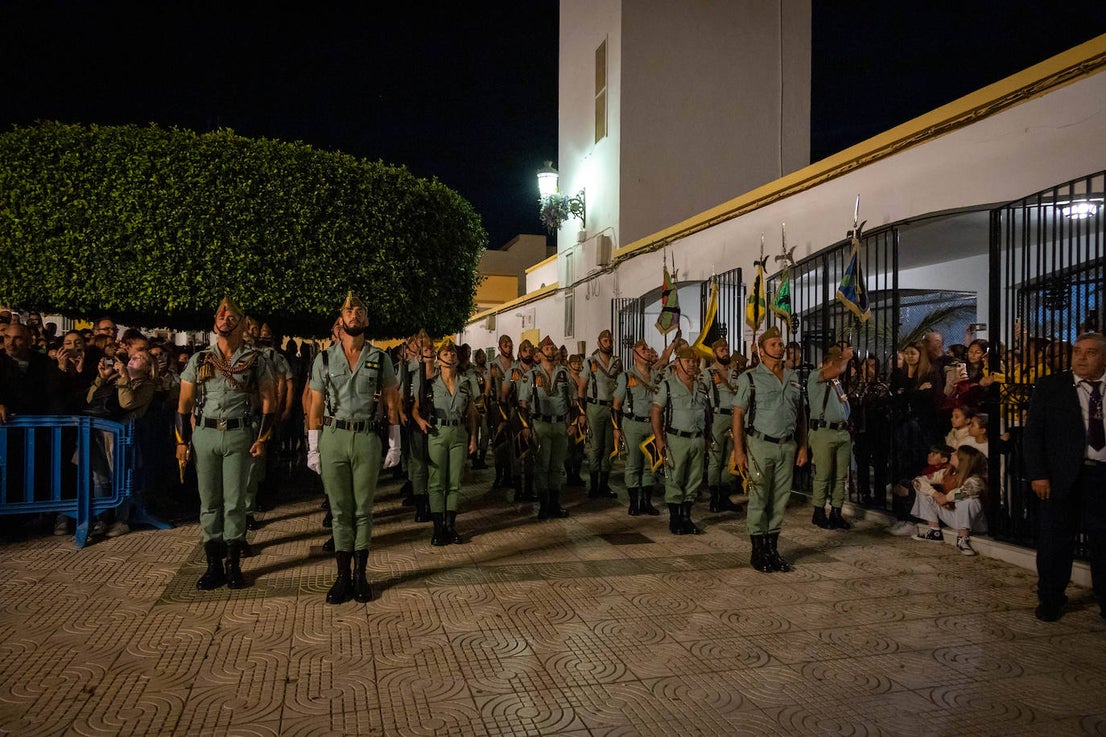 Así fue la Guardia de La Legión al Cristo de la Buena Muerte