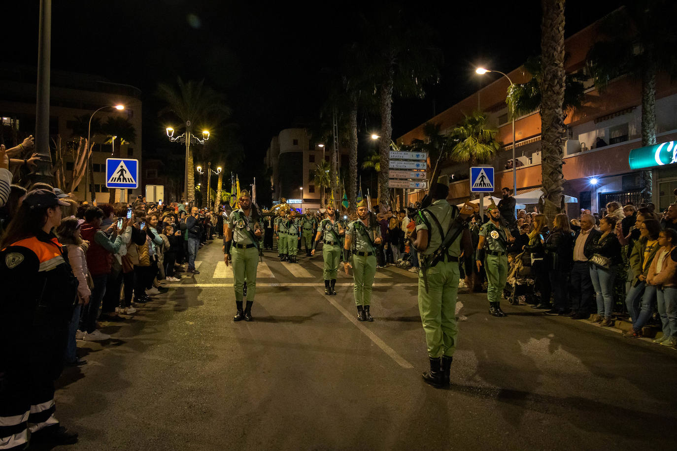 Así fue la Guardia de La Legión al Cristo de la Buena Muerte