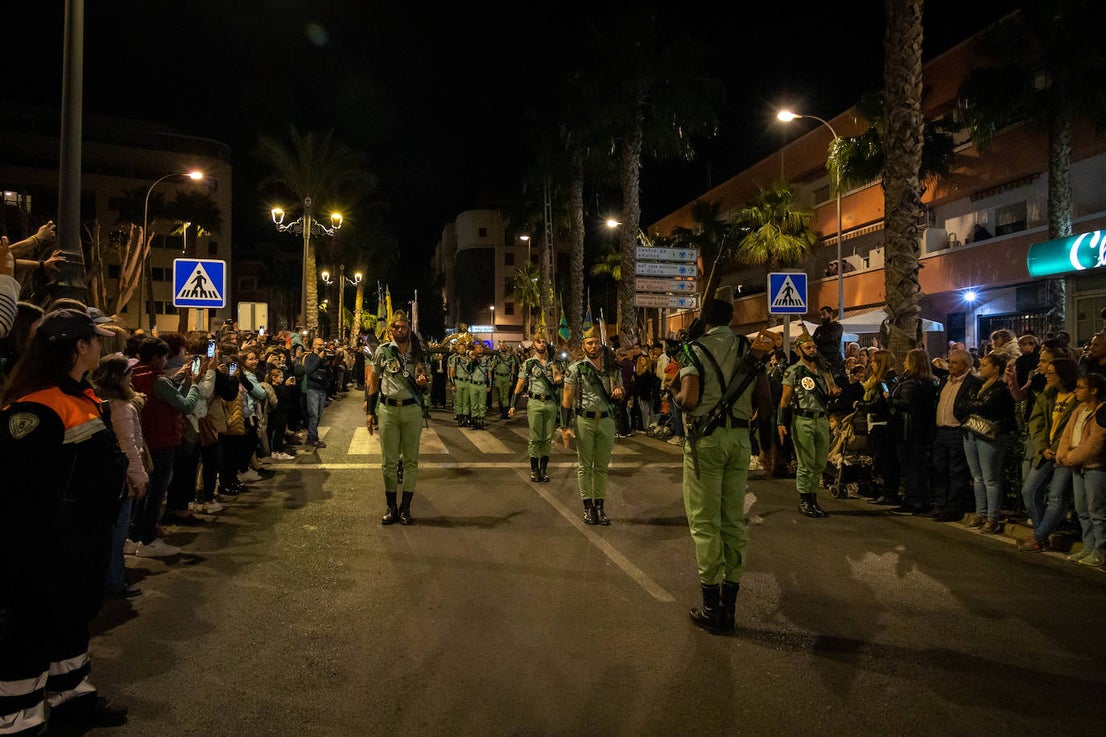 Así fue la Guardia de La Legión al Cristo de la Buena Muerte