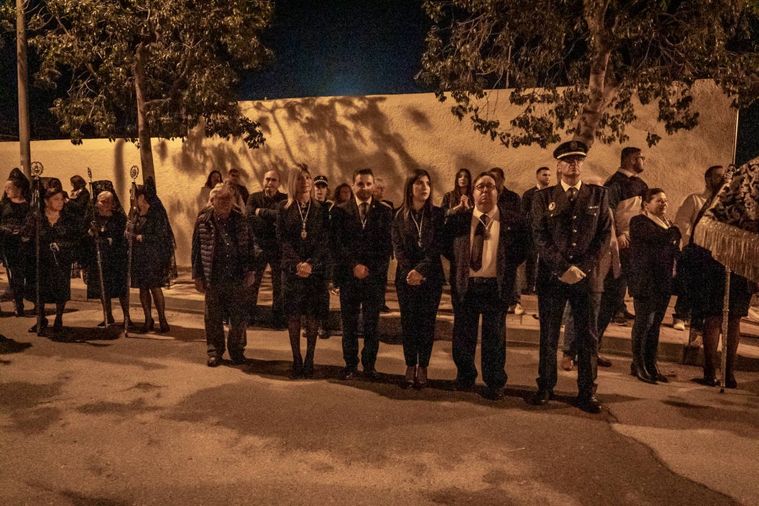 Así fue la procesión de Jesús de la Agonía en El Solanillo