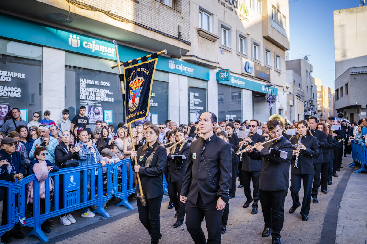 Las imágenes de la procesión del Santo Entierro y María Santísima de los Dolores