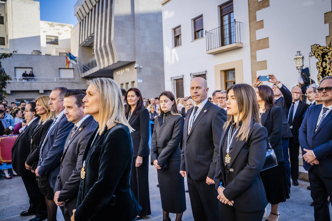 Las imágenes de la procesión del Santo Entierro y María Santísima de los Dolores