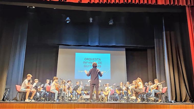 El alumnado de la Escuela de Música muestra sus progresos con unas audiciones