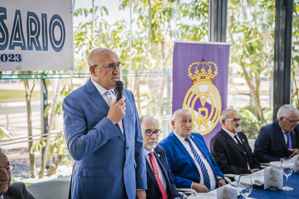 La Peña Madridista de Roquetas celebra sus 31 años de historia con una comida